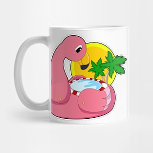 Flamingo with Pool Mug